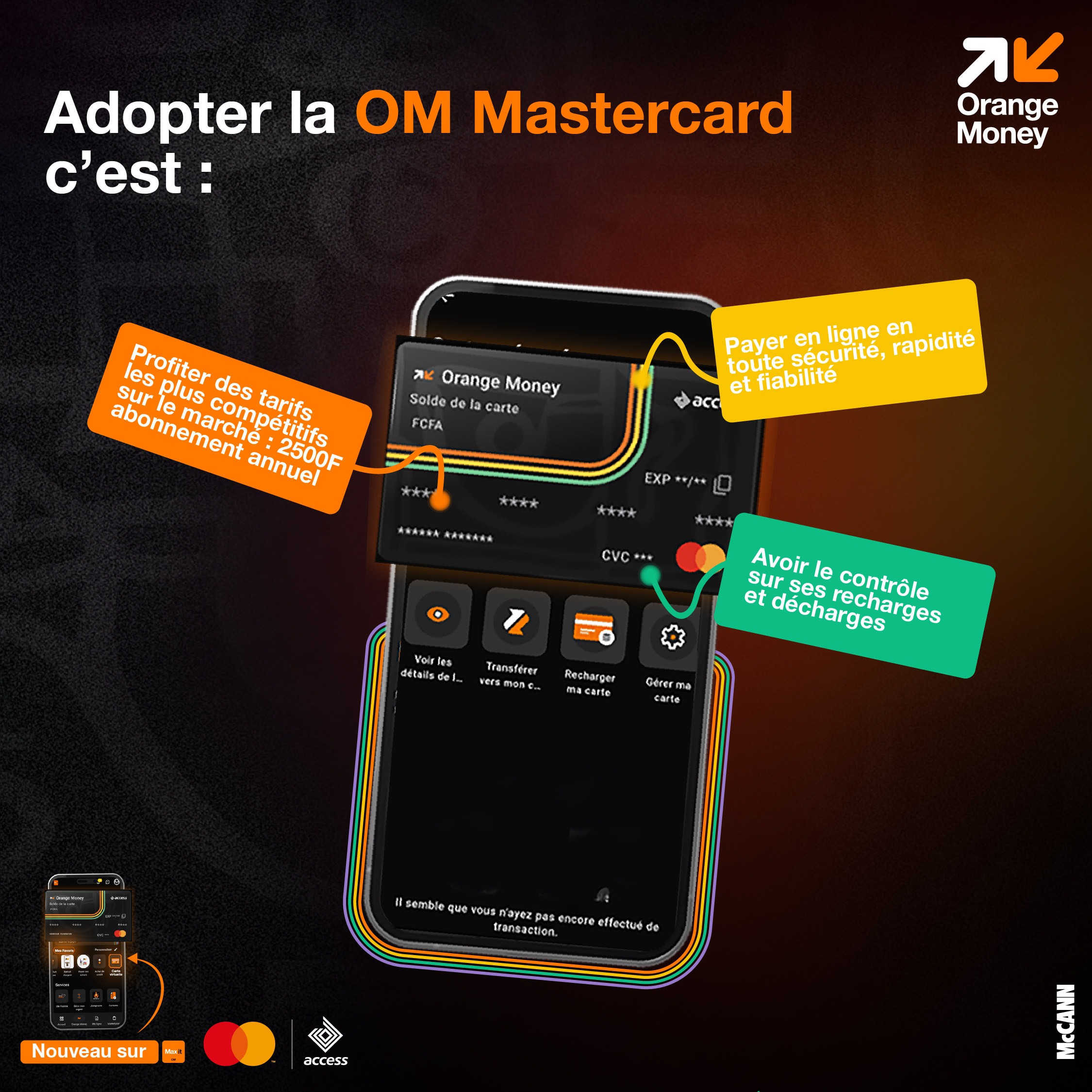 Avantages OM Mastercard